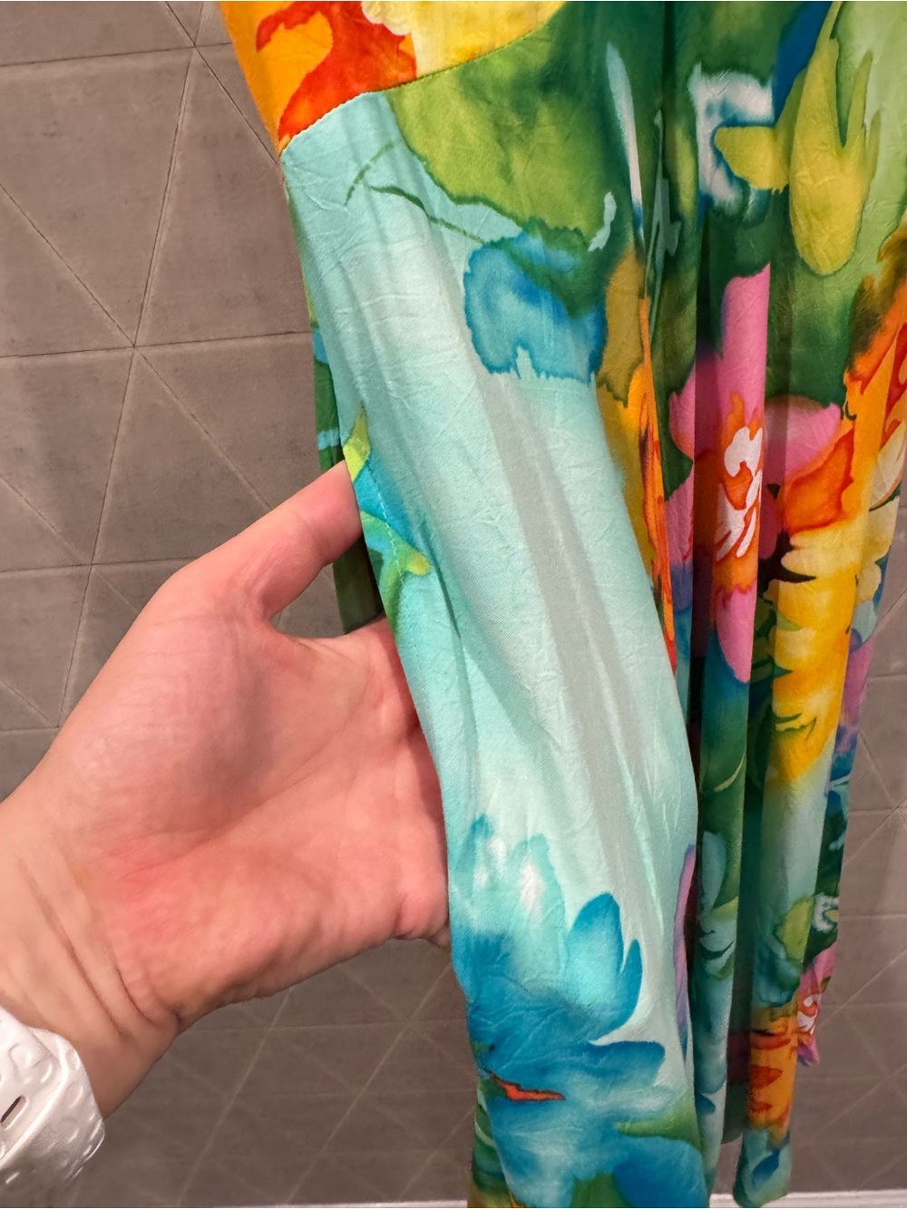 JAMS WORLD Hawaii Dress Tropical Floral Dreamland Sleeveless M - Picture 6 of 9
